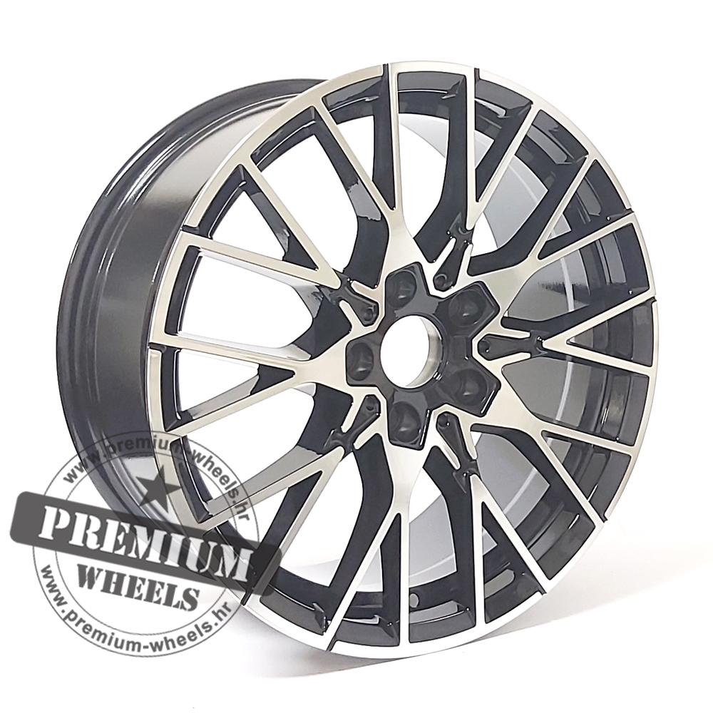 BM769CP ALU FELGA ZA BMW 5X120 19" BM769CP ET35 CRNA SA POLIRANIM - Slika 1