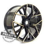 ALU FELGA ZA BMW 5X120 18" BM777CBP ET35 CRNA SA BRONCA POLIRANIM