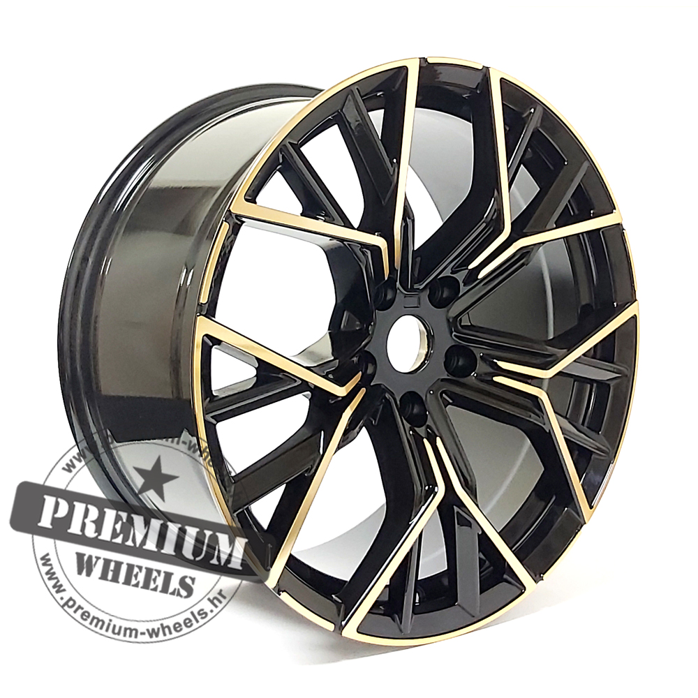 BM777CBP ALU FELGA ZA BMW 5X120 18" BM777CBP ET35 CRNA SA BRONCA POLIRANIM - Slika 1