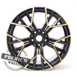 ALU FELGA ZA BMW 5X120 18" BM777CBP ET35 CRNA SA BRONCA POLIRANIM - Slika 2