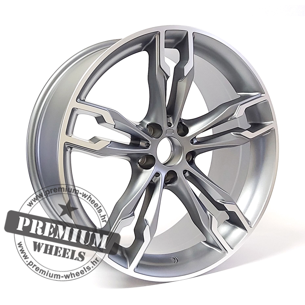 BY1257SM ALU FELGA BMW 5X112 18" BY1257SP ET30 SIVA SA POLIRANIM - Slika 1