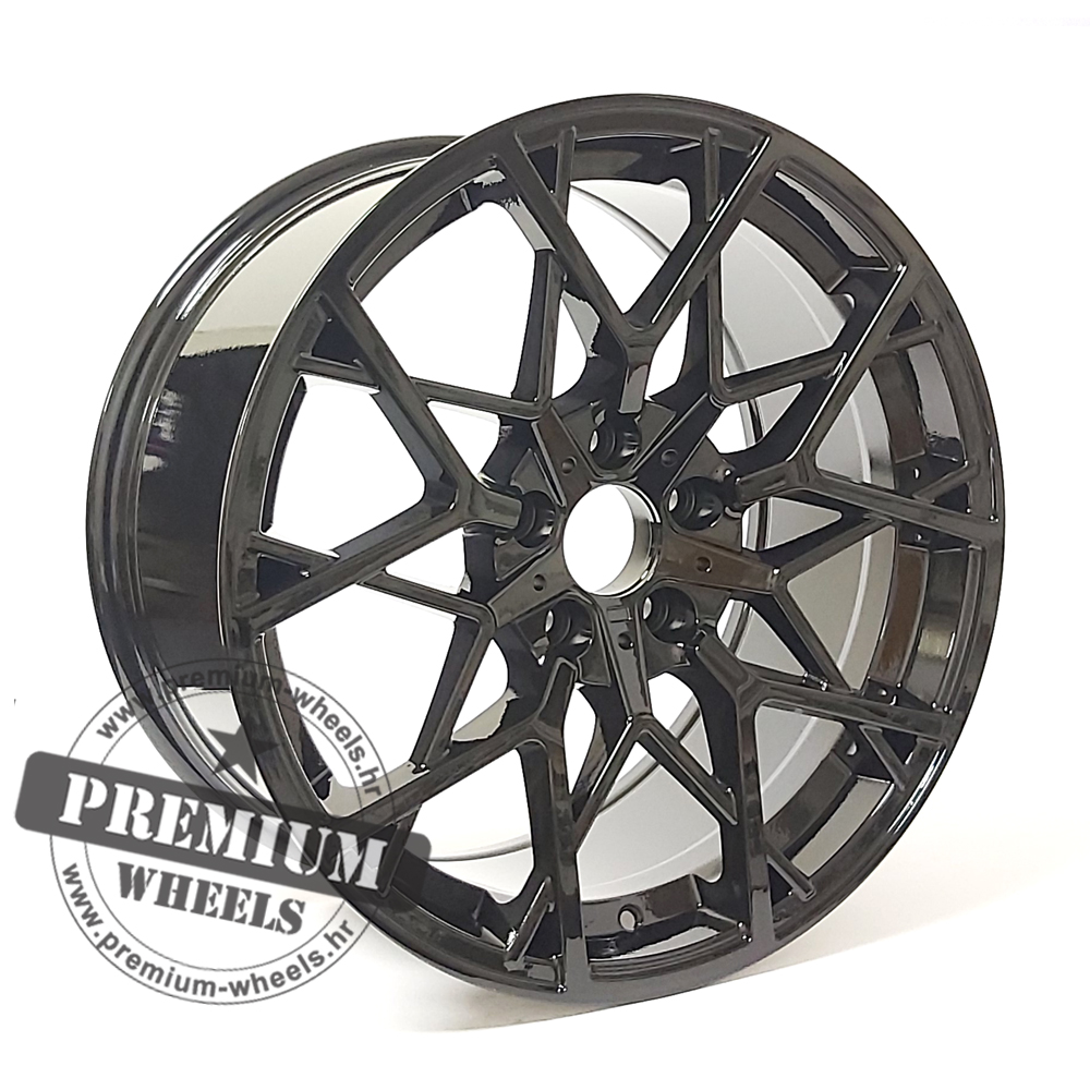 BY1383C ALU FELGA BMW 5X120 19" BY1383C ET38 CRNA - Slika 1