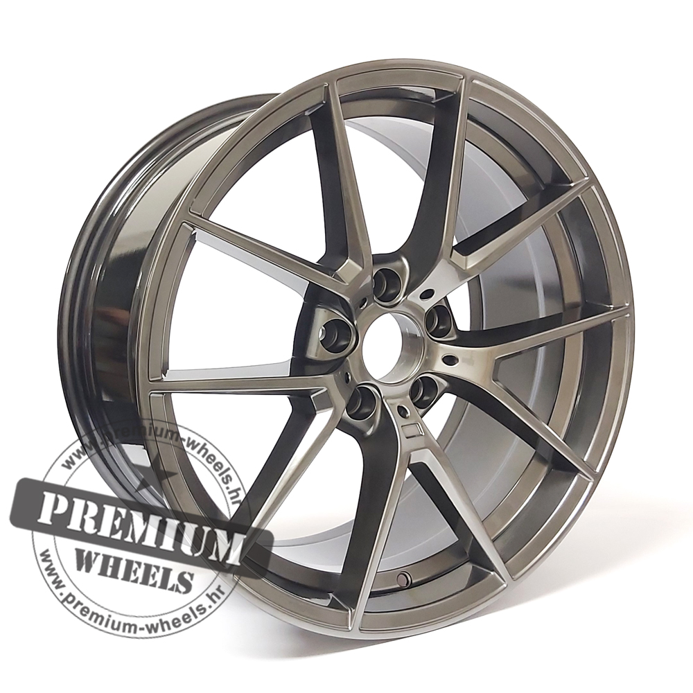 BY1416TS ALU FELGA BMW 5X120 19″ BY1416TS ET40 TAMNO SJAJNA - Slika 1