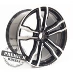 ALU FELGA ZA BMW 5X120 19" BY588CP ET48 CRNA S POLIRANIM