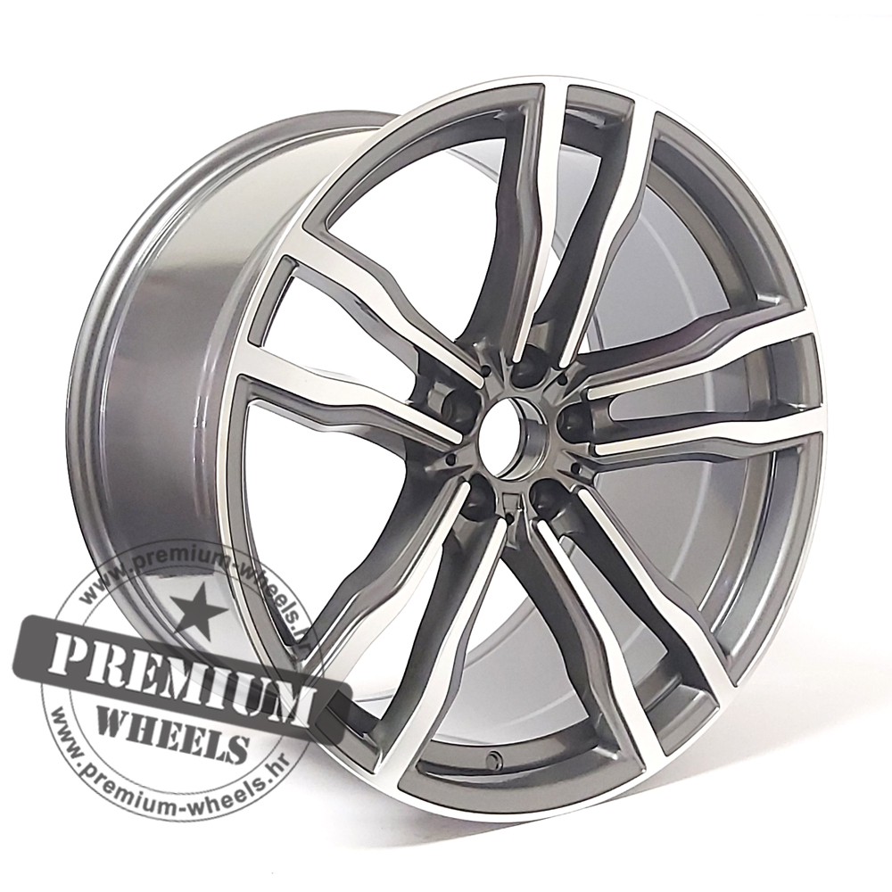 BY588SP ALU FELGA BMW 5X120 19" BY588SP ET35 SIVA SA POLIRANIM - Slika 1