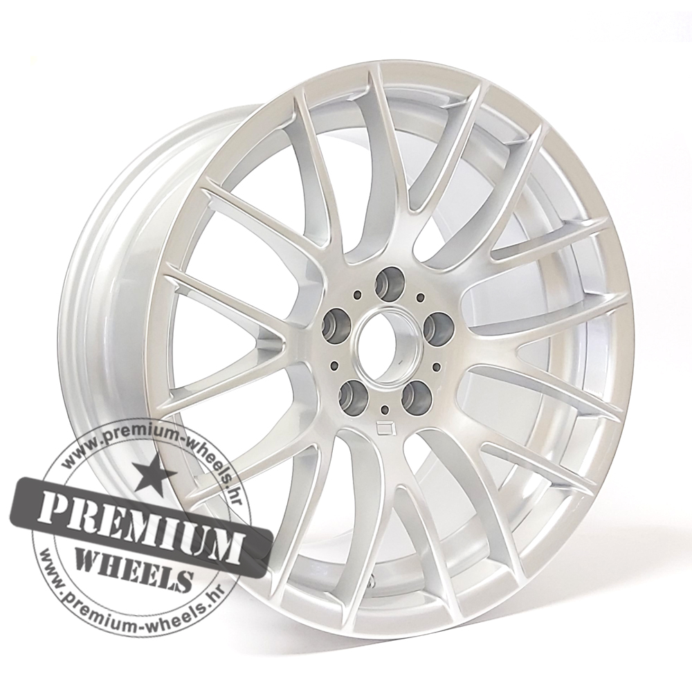 BY956SR ALU FELGA BMW 5X120 19" BY956SR ET38 SREBRNA - Slika 1