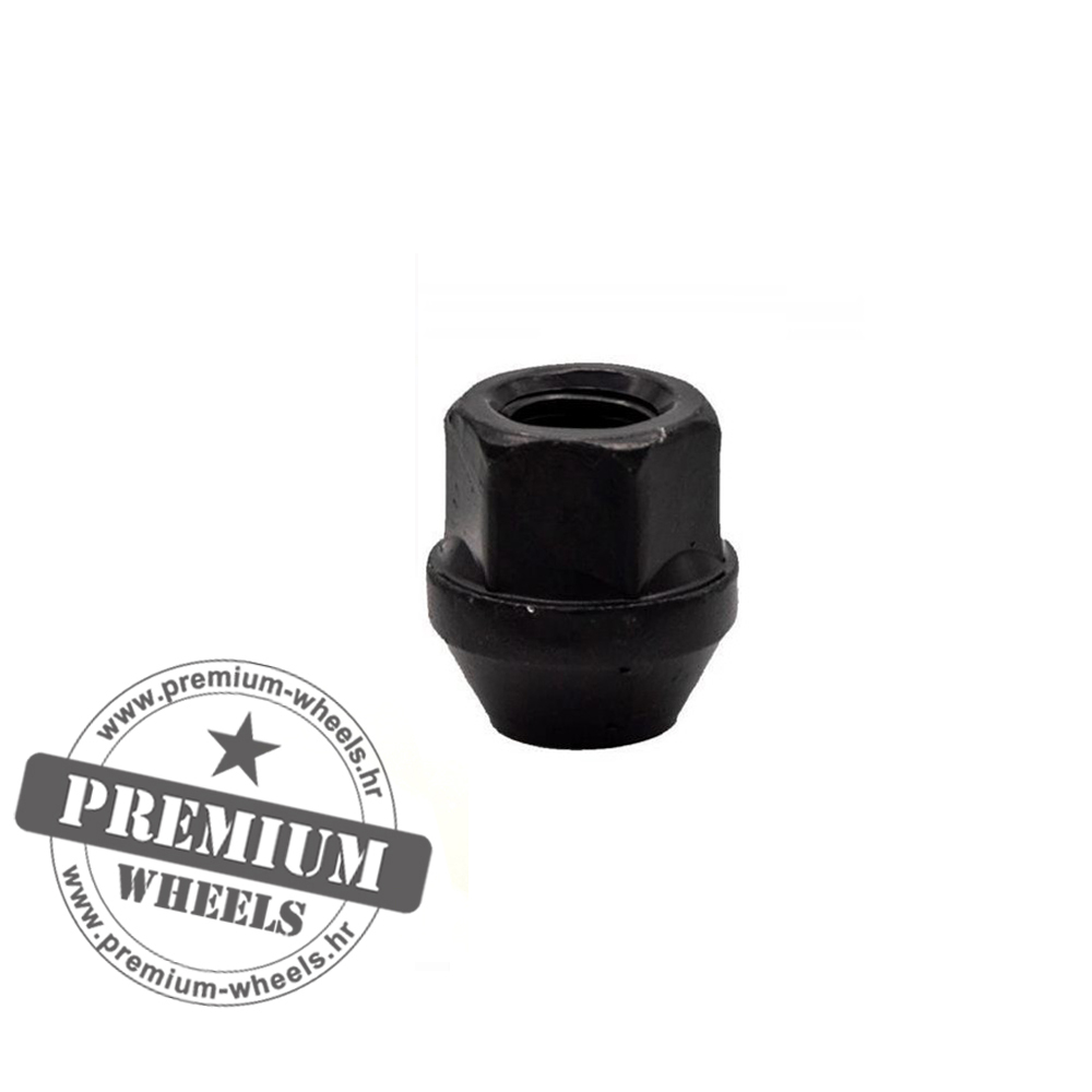 CMO60 MATICA KONUS OTVORENA M12X1.5 25MM CRNA - Slika 1