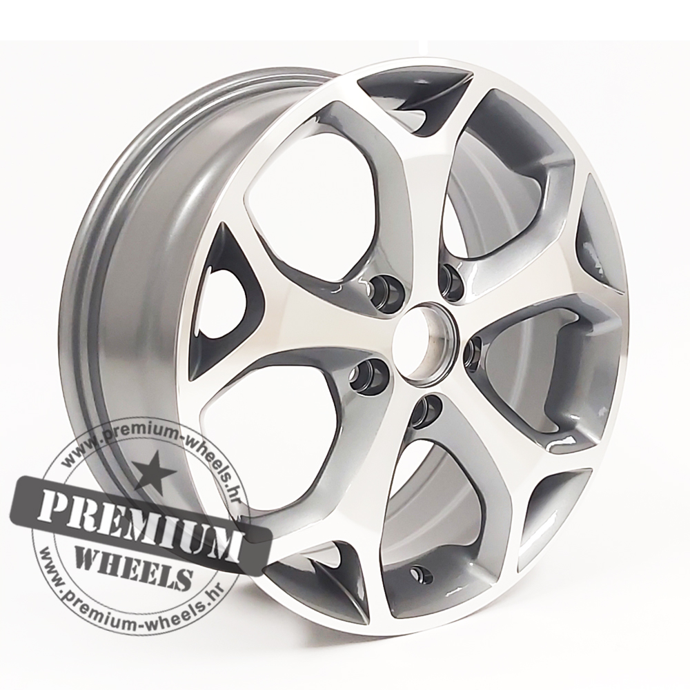 FBK386SP ALU FELGA FORD 5X108 16" FBK386SP ET52 SIVA SA POLIRANIM - Slika 1