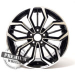 ALU FELGA ZA FORD 5X108 19" FE187CP ET45 CRNA SA POLIRANIM - Slika 2