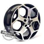 ALU FELGA FORD 5X108 17" FQC507CP ET50 CRNA SA POLIRANIM