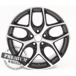 ALU FELGA ZA FORD 5X108 17" FY0058CP ET50 CRNA SA POLIRANIM - Slika 2