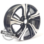 ALU FELGA HONDA 5X114.3 17" HBK5385CP ET45 CRNA SA POLIRANIM