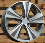 ALU FELGA HONDA 5X114.3 19" HTL5867SP ET50 SIVA SA POLIRANIM - Slika 2