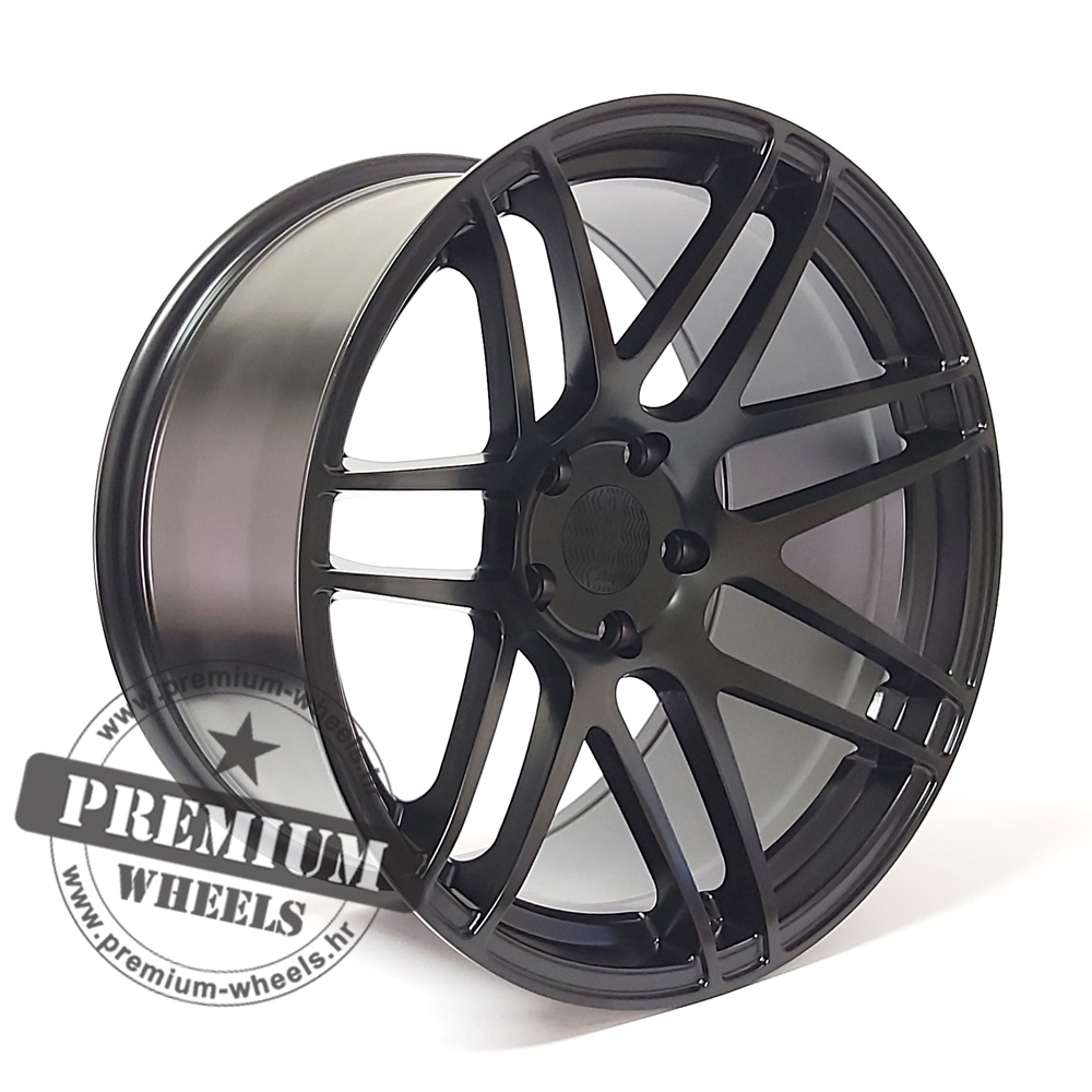 HX020CM ALU FELGA HAXER 5X120 19" HX020CM ET30 CRNA POLUMAT - Slika 1