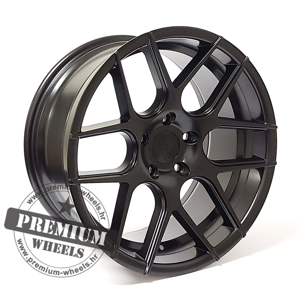 HX022CM ALU FELGA HAXER 5X120 20" HX022CM ET15 CRNA POLUMAT - Slika 1