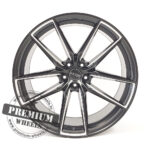 ALU FELGA HAXER 5X112 21″ HX045CMP ET40 CRNA POLUMAT S POLIRANIM - Slika 2