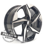 ALU FELGA ZA HYUNDAI 5X114.3 17" HYB1622CP ET51 CRNA S POLIRANIM