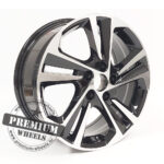 ALU FELGA HYUNDAI 5X114.3 16" HYBK5210CP ET45 CRNA SA POLIRANIM