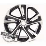 ALU FELGA HYUNDAI 5X114.3 16" HYBK5210CP ET45 CRNA SA POLIRANIM - Slika 2