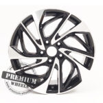 ALU FELGA HYUNDAI 5X114.3 16" HYBK5518CP ET45 CRNA SA POLIRANIM - Slika 2