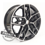 ALU FELGA KIA 5X114.3 17" KB5567CP ET48 CRNA SA POLIRANIM