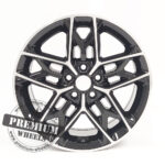 ALU FELGA KIA 5X114.3 17" KB5567CP ET48 CRNA SA POLIRANIM - Slika 2