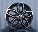 ALU FELGA KIA 5X114.3 17" KBK5110CP ET40 CRNA SA POLIRANIM