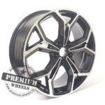 ALU FELGA KIA 5X114.3 16" KFE190CP ET50 CRNA SA POLIRANIM