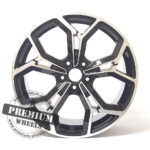 ALU FELGA KIA 5X114.3 16" KFE190CP ET50 CRNA SA POLIRANIM - Slika 2