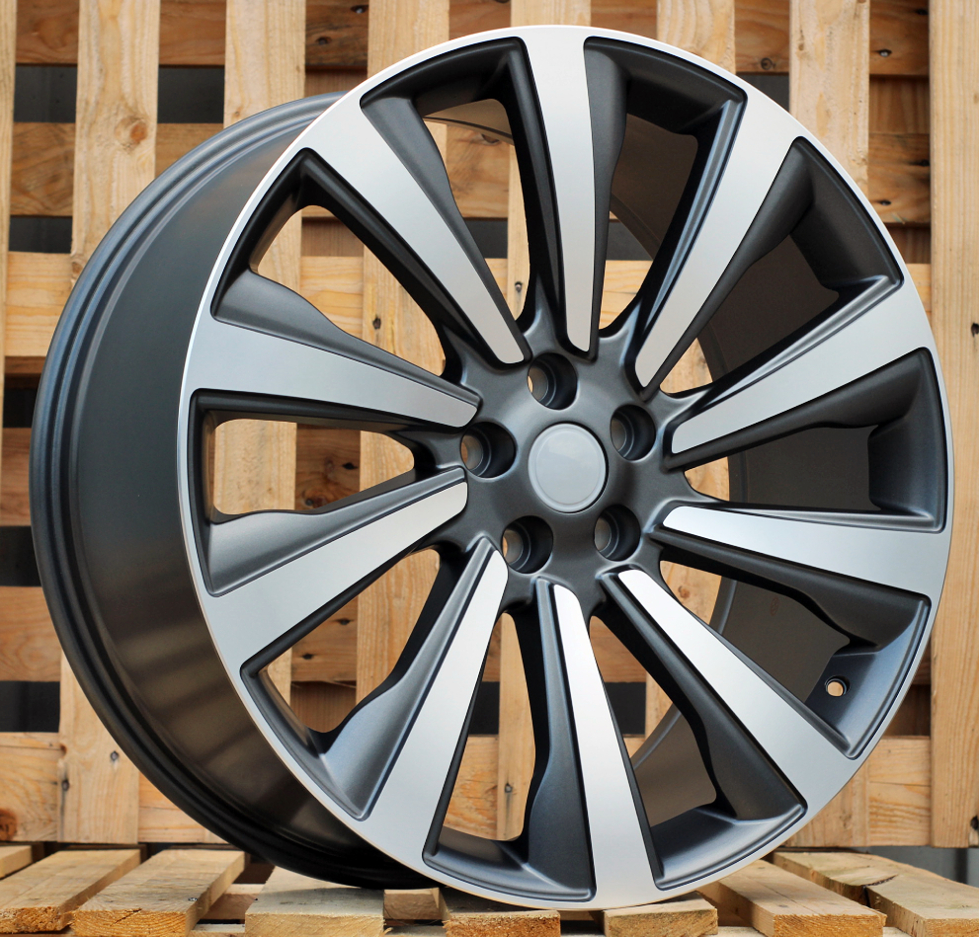 LRB1756SMP ALU FELGA ZA LAND ROVER 5X120 22" LRB1756SMP ET50 SIVA POLUMAT SA POLIRANIM - Slika 1