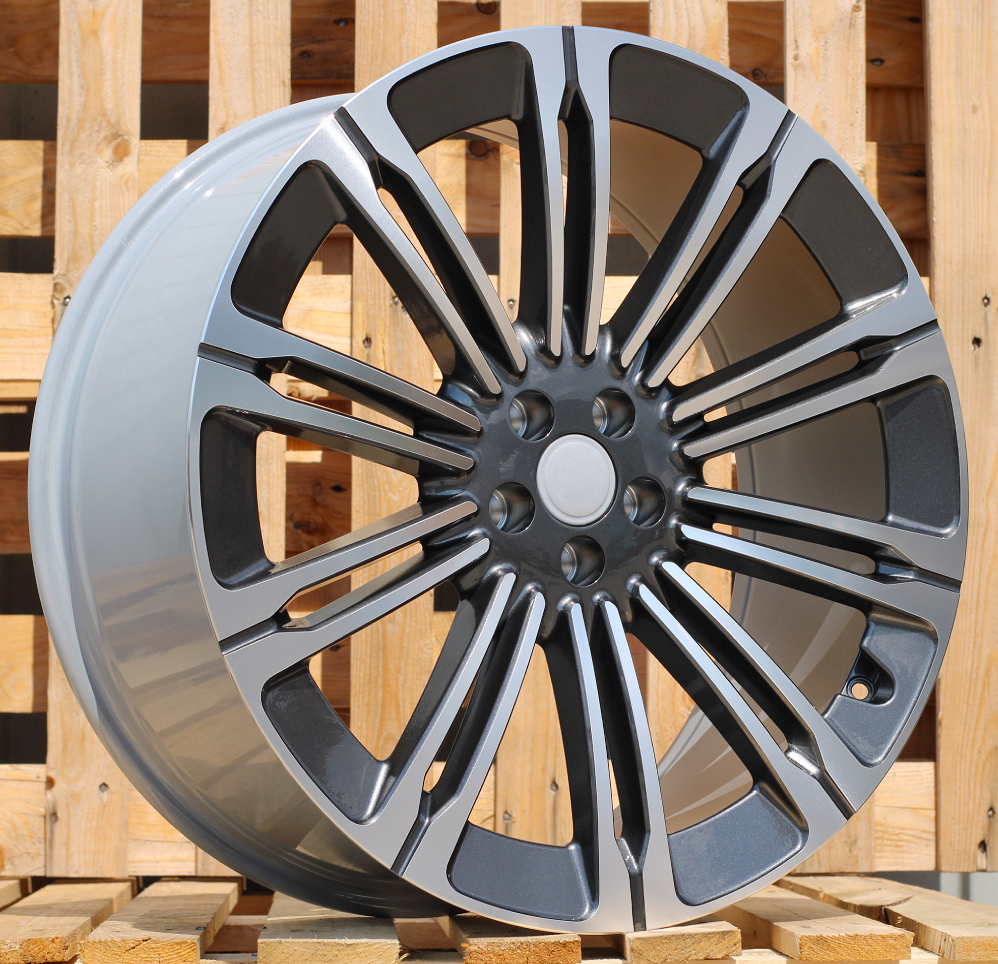 LRB1808SP ALU FELGA ZA LAND ROVER 5X108 22" LRB1808SP ET45 SIVA SA POLIRANIM - Slika 1