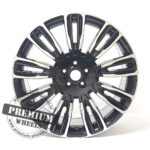 ALU FELGA LAND ROVER 5X108 20" LRXFE136 ET45 CRNA SA POLIRANIM - Slika 2