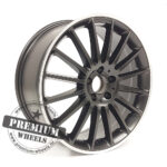 ALU FELGA ZA MERCEDES 5X112 19" MA1020CMPR ET54 CRNA POLUMAT SA POLIRANIM RUBOM