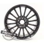 ALU FELGA MERCEDES 5X112 18" MA1020CPR ET50 CRNA SA POLIRANIM RUBOM - Slika 2