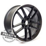 ALU FELGA MERCEDES 5X112 19" MB5461CMPR ET49 CRNA POLUMAT SA POLIRANIM RUBOM