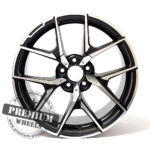 ALU FELGA ZA MERCEDES 5X112 18" MB838CMP ET45 CRNA POLUMAT SA POLIRANIM - Slika 2