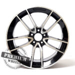 ALU FELGA ZA MERCEDES 5X112 17" MBK5461CP ET45 CRNA SA POLIRANIM - Slika 2