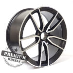 ALU FELGA MERCEDES 5X112 20" MBK5610CMP ET45 CRNA POLUMAT SA POLIRANIM