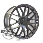 ALU FELGA ZA MERCEDES 5X112 19" MBK912CMPR ET45 CRNA POLUMAT S POLIRANIM RUBOM