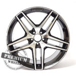 ALU FELGA MERCEDES 5X112 19" MBK967CP ET45 CRNA POLIRANA - Slika 2