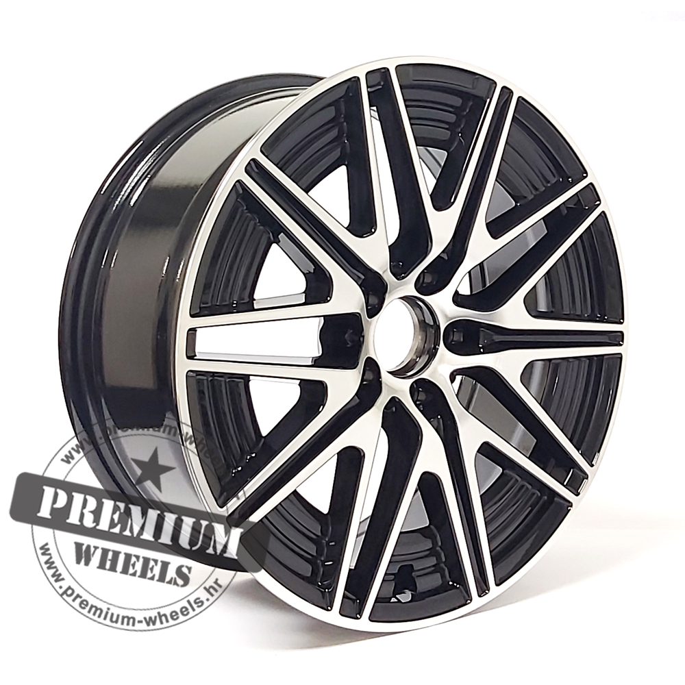 MBY0102CP-1 ALU FELGA MERCEDES 5X112 18" MBY0102CP ET49 CRNA S POLIRANIM - Slika 1