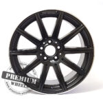 ALU FELGA MERCEDES 5X112 19" MBY1061CPR ET43 CRNA SA POLIRANIM RUBOM - Slika 2