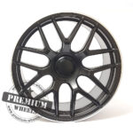 ALU FELGA MERCEDES 5X112 19" MBY1258CPR ET43 CRNA SA POLIRANIM RUBOM - Slika 2