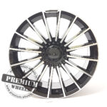 ALU FELGA MERCEDES 5X112 19" MBYD1499CP ET38 CRNA SA POLIRANIM - Slika 2