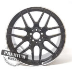 ALU FELGA MERCEDES 5X112 20" MFE115CPR ET29 CRNA SA POLIRANIM RUBOM - Slika 2