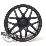 ALU FELGA MERCEDES 5X112 18" MFE195CMPR ET43 CRNA POLUMAT SA POLIRANIM RUBOM - Slika 2