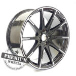 ALU FELGA ZA MERCEDES 5X112 22" MFE236CP ET38 CRNA SA POLIRANIM