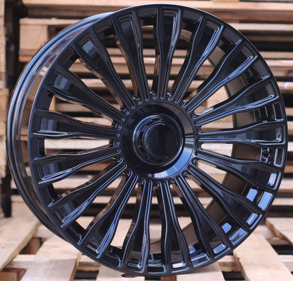 MI0313C.jfif_ ALU FELGA MERCEDES 5X112 20" MI0313C ET45 CRNA - Slika 1