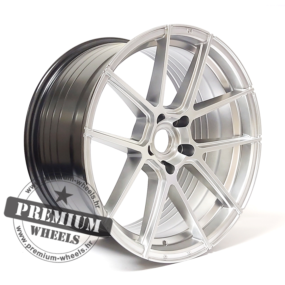 MR10SR ALU FELGA MAONS RED 5X120 19" MR10SR ET33 SREBRNA - Slika 1