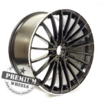 ALU FELGA ZA MERCEDES 5X112 21" MR532CPR ET30 CRNA S POLIRANIM RUBOM